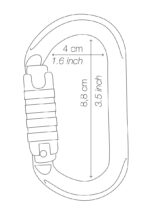 კარაბინი  Carabiner OK TRIACT-LOCK  M33A TL - Image 3